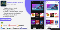 App de aplicativo de rádio online
