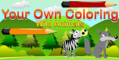 Edukida - seu próprio jogo infantil para colorir animais selvagens Unity para Android e iOS com Admob Jogo de colorir