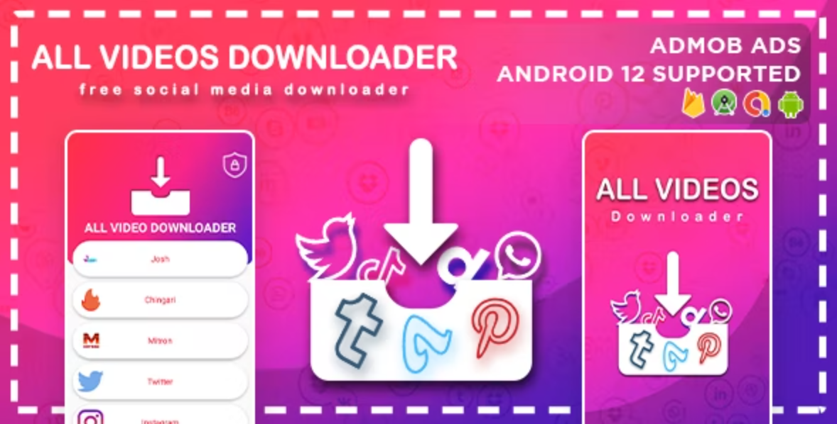 App para baixar videos do  -  downloader apk